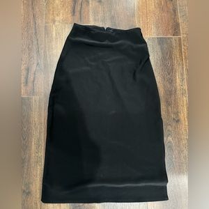 Black brandy Melville midi skirt- one size